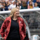Emma Hayes smiles during the SheBelieves Cup in February.