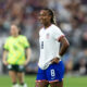 Jaedyn Shaw at the SheBelieves Cup in February 2025.